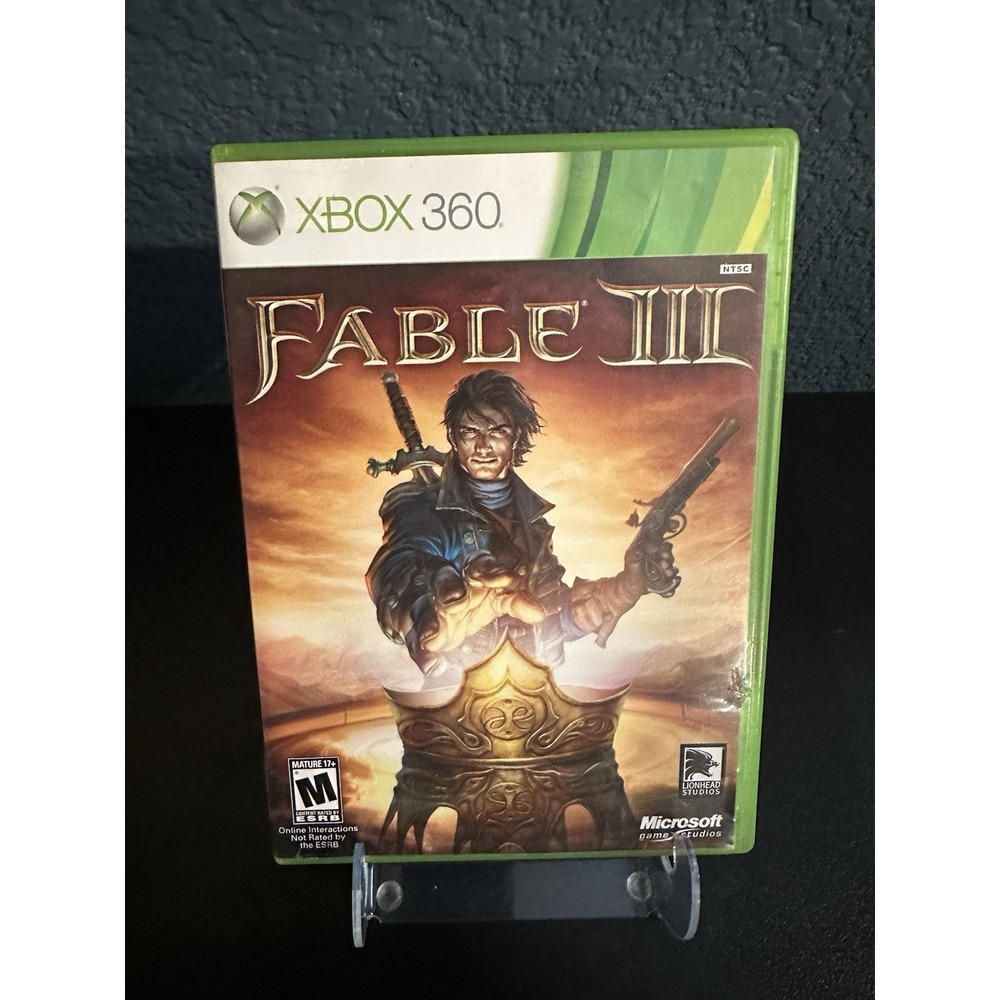 Fable III 3 (Microsoft Xbox 360) CIB Complete In Box - Case, Manual, Disc